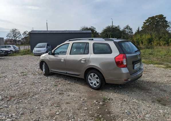 Dacia Logan cena 20900 przebieg: 60250, rok produkcji 2014 z Gdynia małe 781